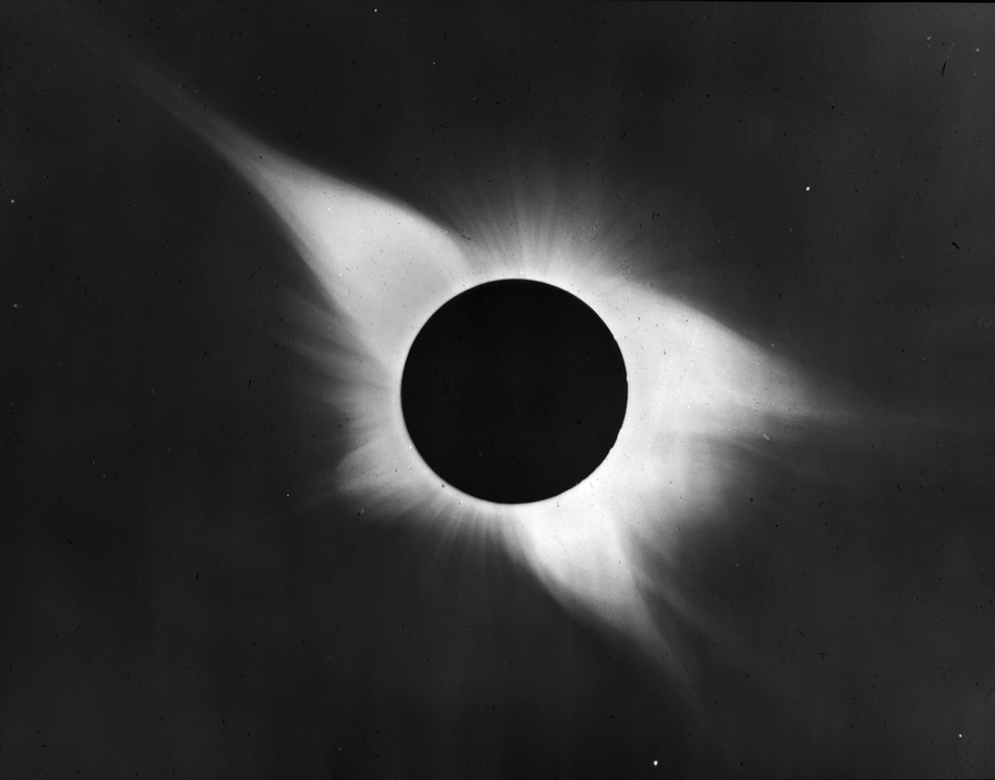 Totale Sonnenfinsternis am 25.02.1952