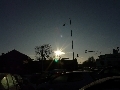 Die SoFi ohne Filter, als Reflex über der Sonne sichtbar, Aachen, 10:02 Uhr