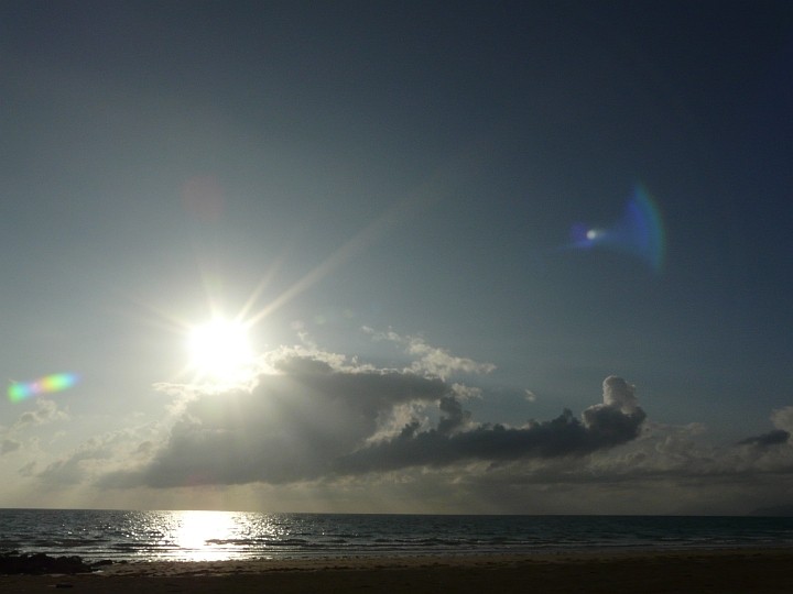 20.11.2009, 06:39 Ortszeit, Four Mile Beach in Port Douglas