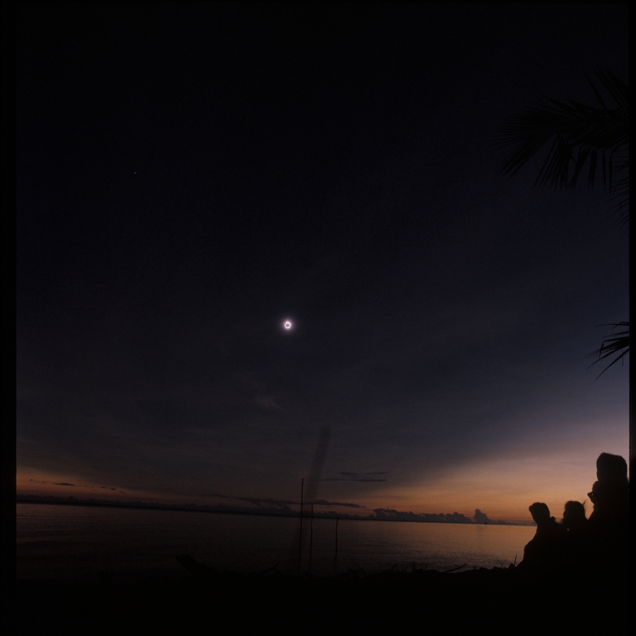 Totale Sonnenfinsternis am 18.03.1988, Bangka/Indonesien